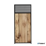 Ekran do parawanu DJ 84 x 51 cm Rustic Wood